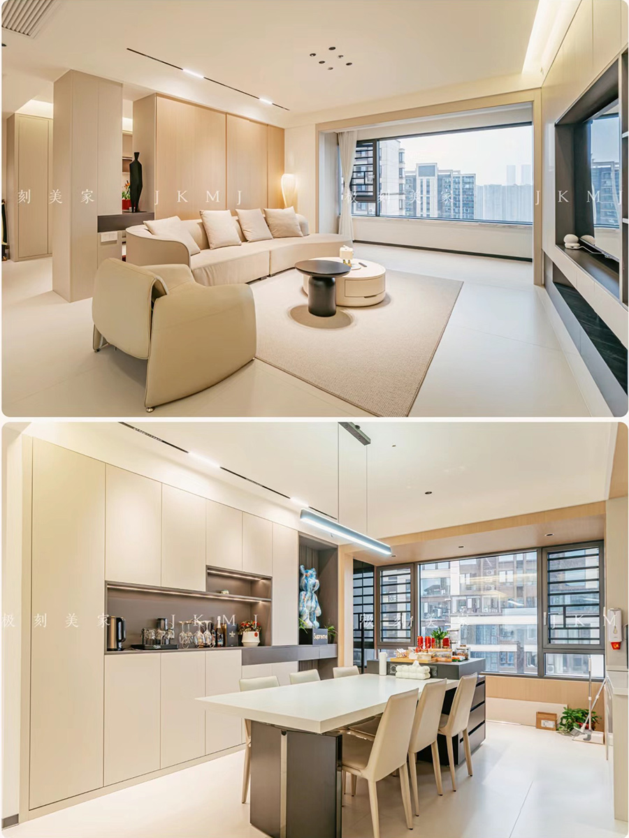 長沙-龍湖天宸原著-160m²現(xiàn)代奶油
