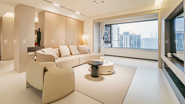 長沙-龍湖天宸原著-160m²現(xiàn)代奶油